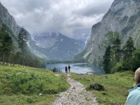 Blick auf Obersee (Königssee)